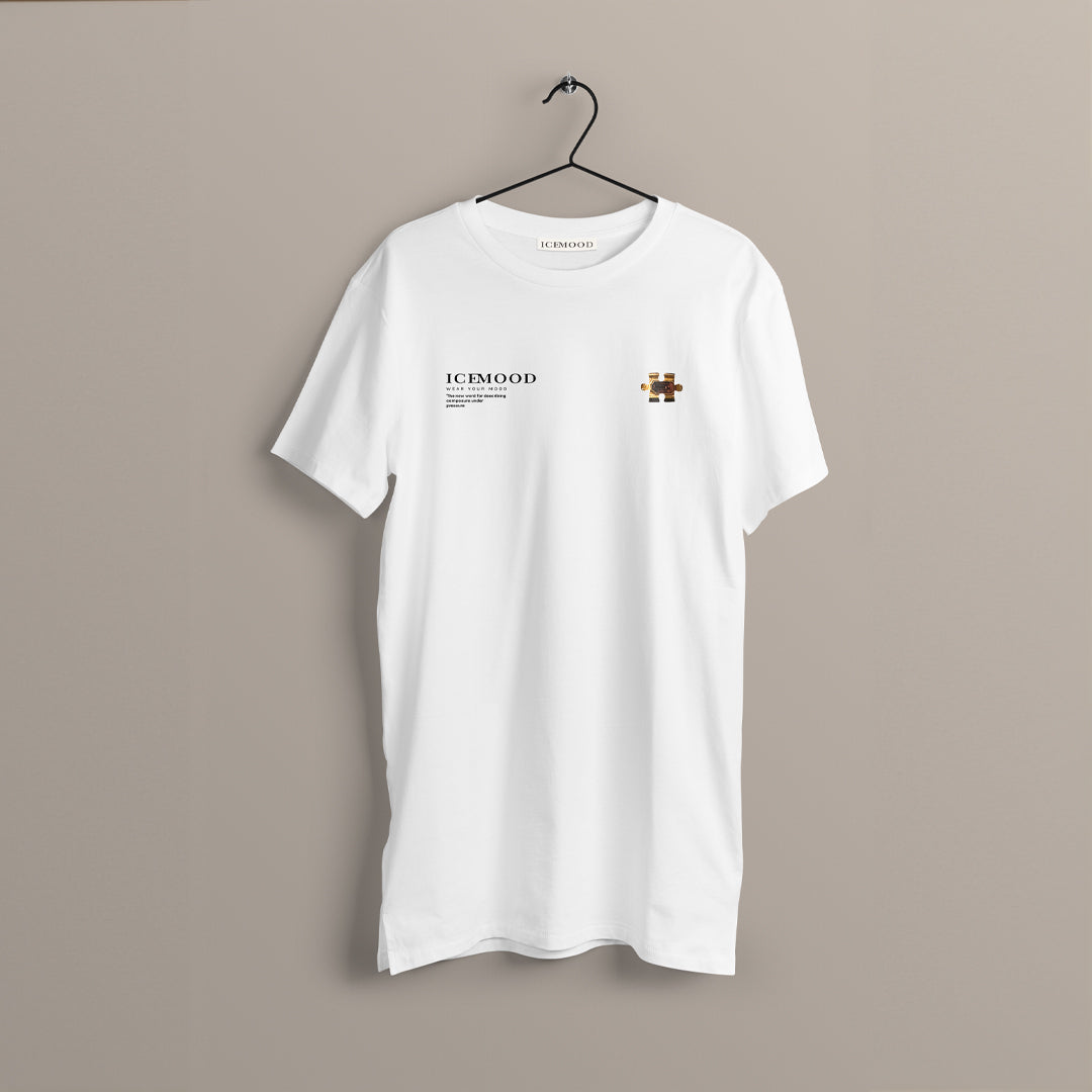 THE PUZZLE WHITE T-SHIRT