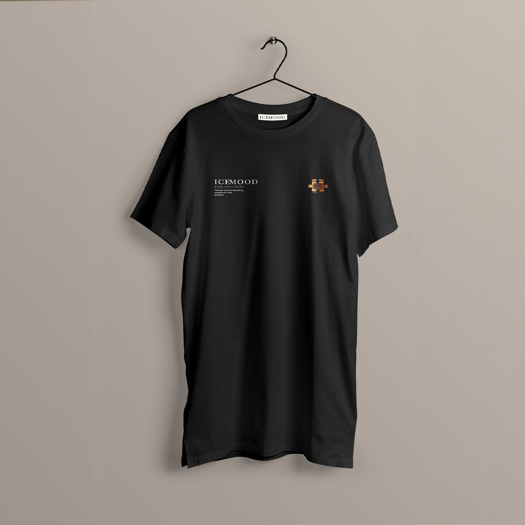 THE PUZZLE BLACK T-SHIRT