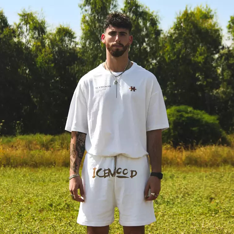 THE PUZZLE WHITE T-SHIRT
