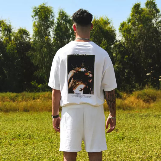 THE PUZZLE WHITE T-SHIRT