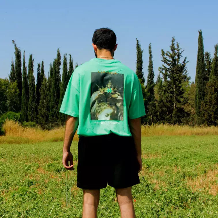 THE PUZZLE GREEN T-SHIRT